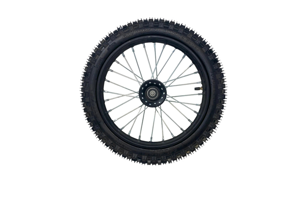 1600w Pro Electric Dirt Bike 48v | Front Tire On Rim (60/100-14)