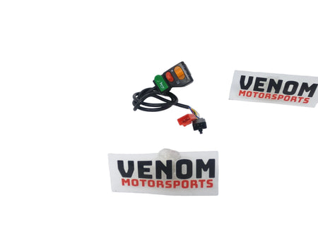 Venom 1000w E-Racer ATV | Left Combination Switch (17809000120) B - light switch button