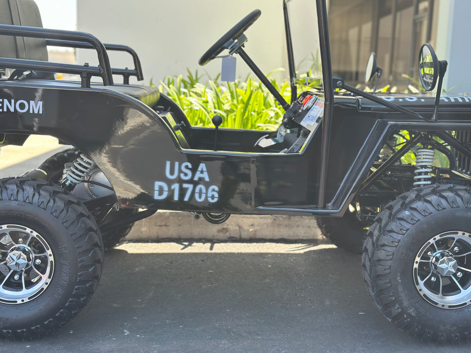 Venom 125cc Mini Jeep | Willys Edition | 3-Speed | Off Road