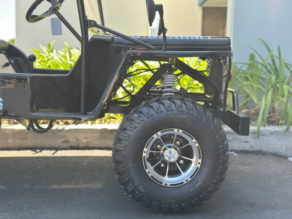 Venom 125cc Mini Jeep | Willys Edition | 3-Speed | Off Road