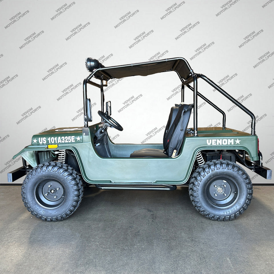 Venom Electric Mini Jeep | 3000W 60V | Full-Size | Safari Edition