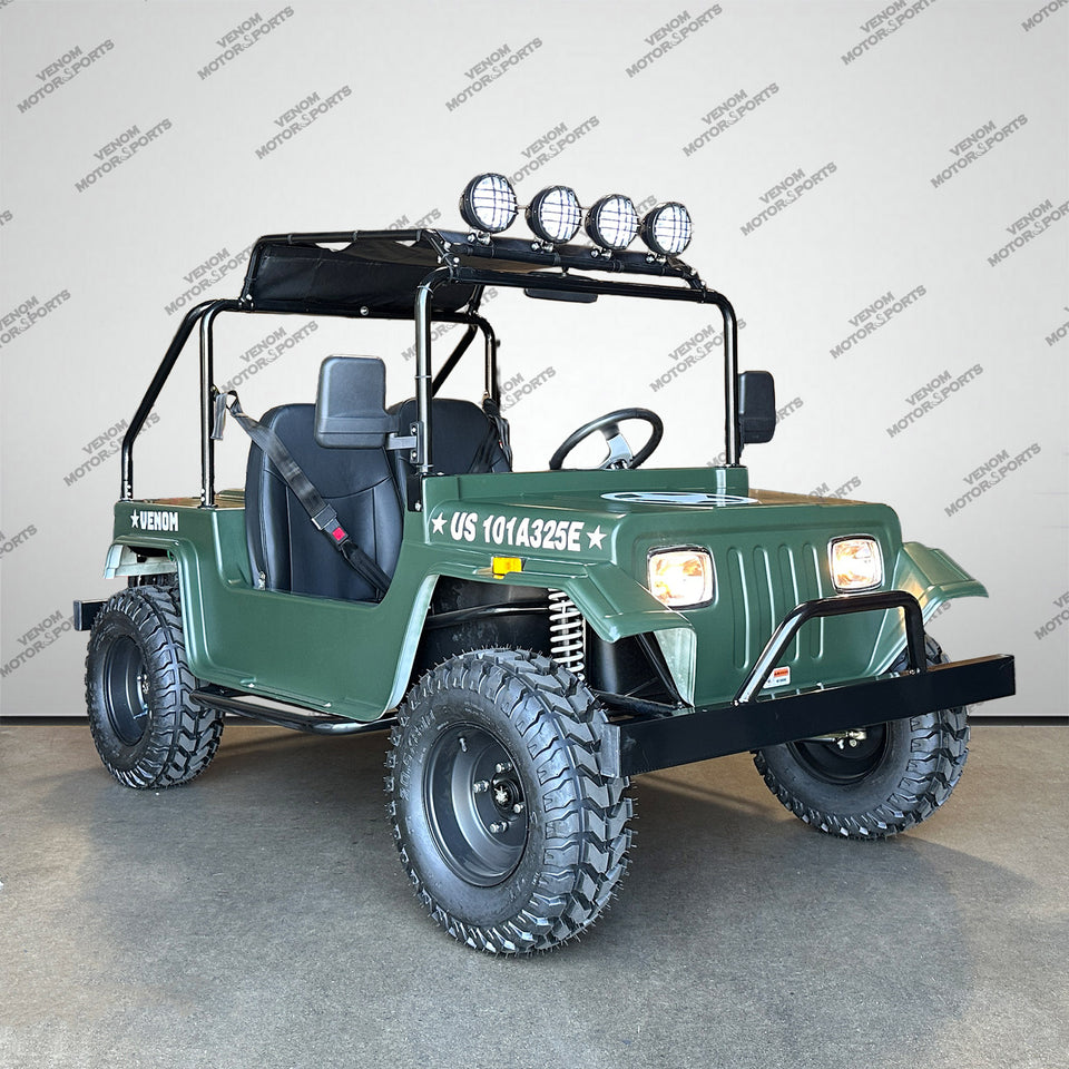 Venom Electric Mini Jeep | 3000W 60V | Full-Size | Safari Edition