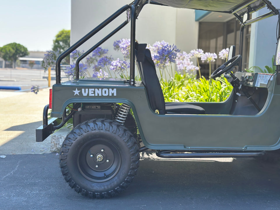 Venom Electric Mini Jeep | 3000W 60V | Full-Size | Safari Edition