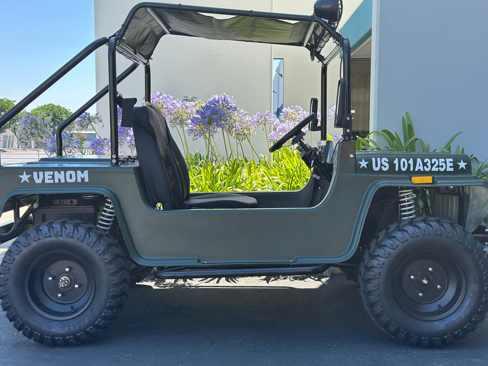 Venom Electric Mini Jeep | 3000W 60V | Full-Size | Safari Edition