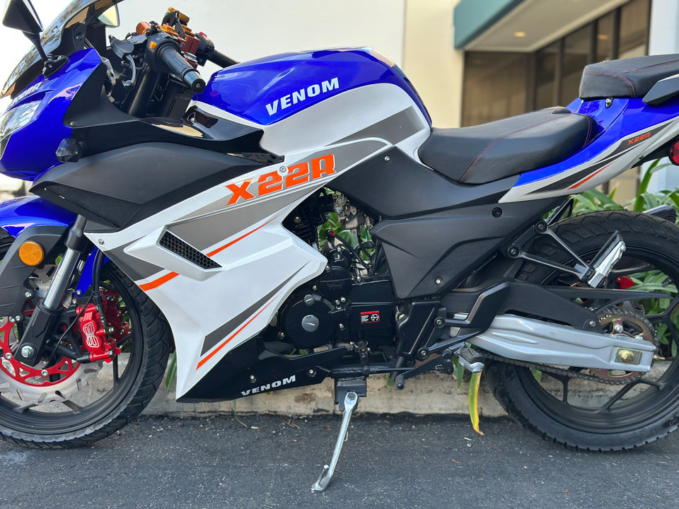 Venom x22R | 250cc Motorcycle | 5 Speed [PRE-ORDER JULY 31ST 2026]