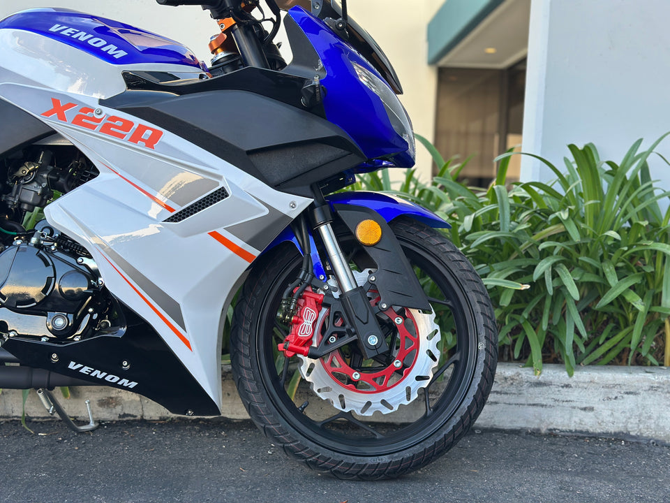 Venom x22R | 250cc Motorcycle | 5 Speed [PRE-ORDER JULY 31ST 2026]