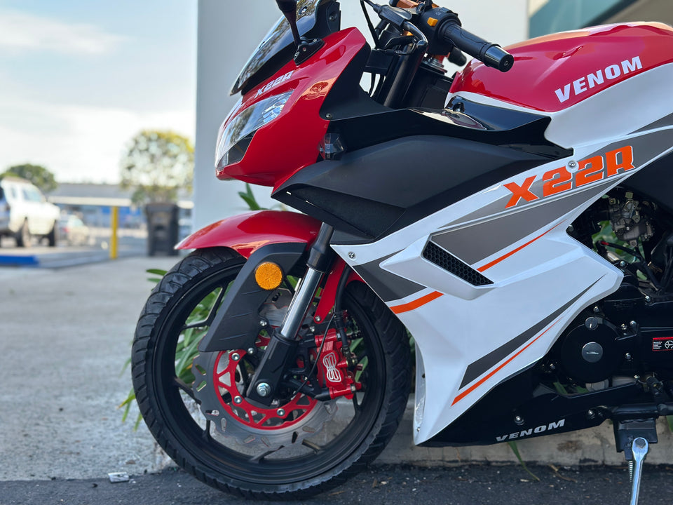 Venom x22R | 250cc Motorcycle | 5 Speed [PRE-ORDER JULY 31ST 2026]