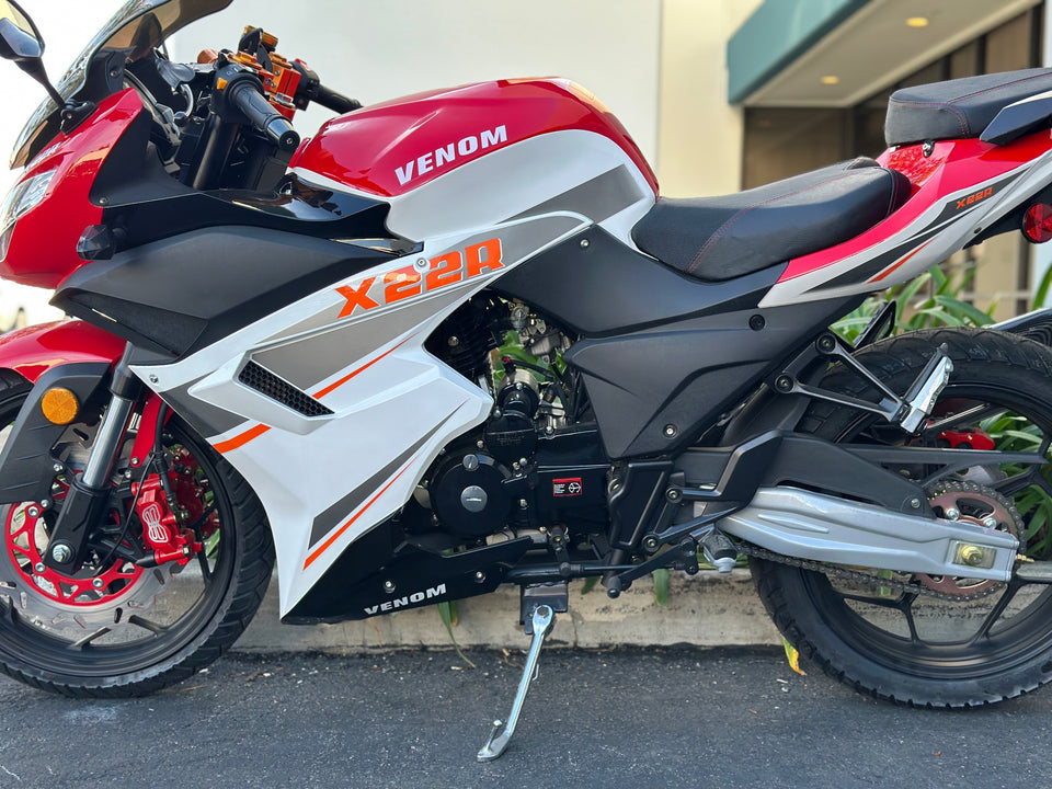 Venom x22R | 250cc Motorcycle | 5 Speed [PRE-ORDER JULY 31ST 2026]