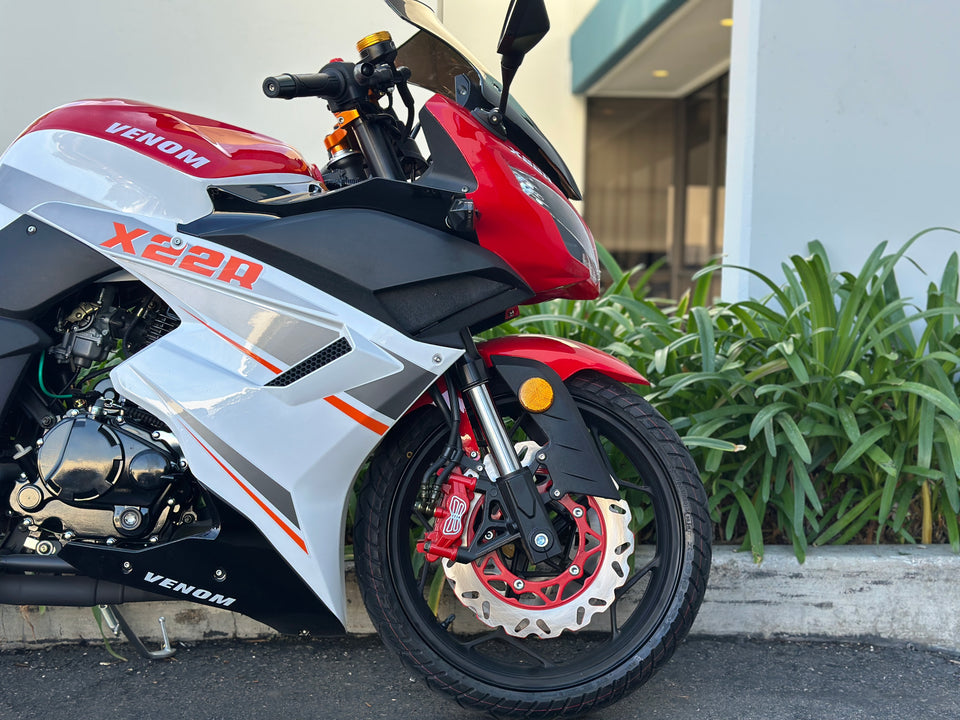 Venom x22R | 250cc Motorcycle | 5 Speed [PRE-ORDER JULY 31ST 2026]