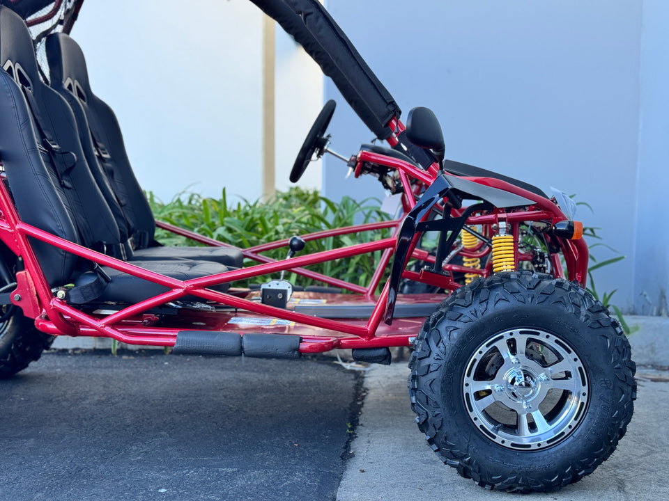Venom Captain Go Kart | 2-Seater | 200cc | Automatic + Reverse