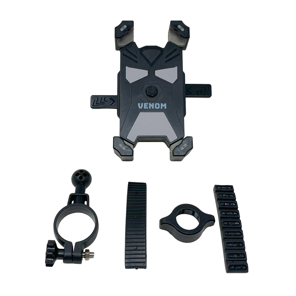 Venom Heavy-Duty Phone Holder | Fits all 50cc-250cc Motorcycles