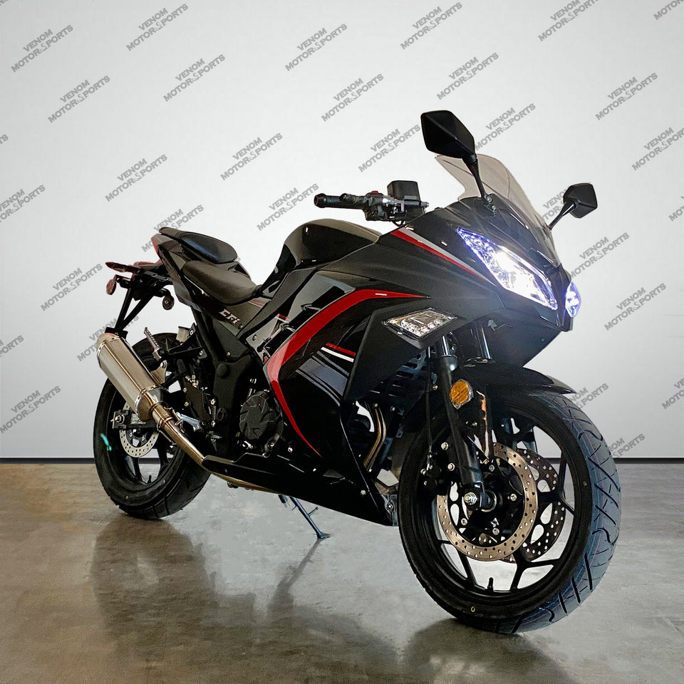 Venom SuperBike | 250cc Sport Bike | Fuel Injected | 6 Speed