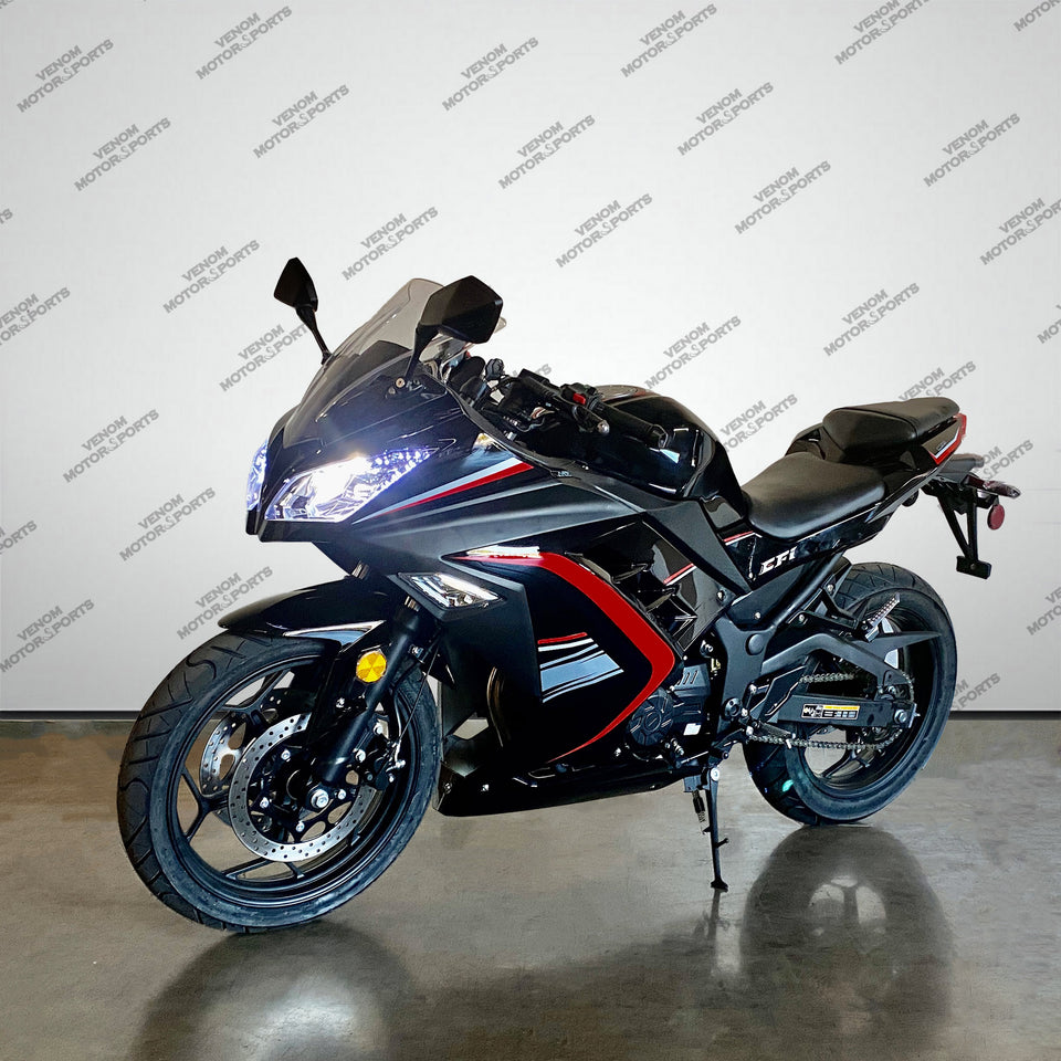 Venom SuperBike | 250cc Sport Bike | Fuel Injected | 6 Speed