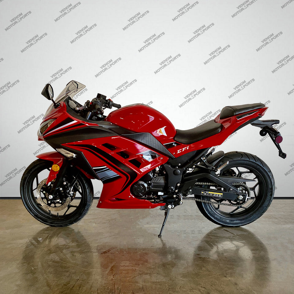 Venom SuperBike | 250cc Sport Bike | Fuel Injected | 6 Speed