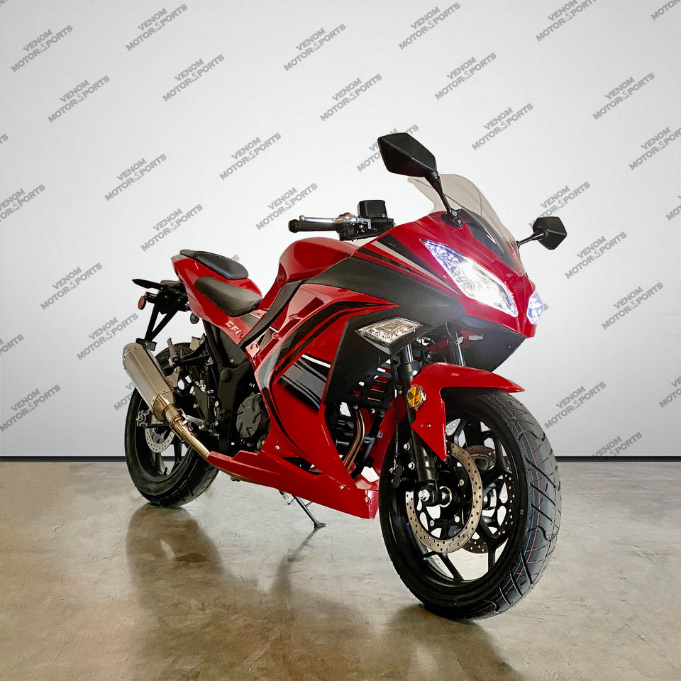 Venom SuperBike | 250cc Sport Bike | Fuel Injected | 6 Speed