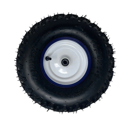 Replacement Tire + Rim | 14x4.10-6 | 14x5.00-6 | Venom 1300W ATV Blue
