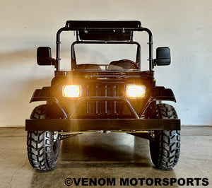 Venom 200cc Mini Jeep | Willys Edition | Full-Size | Automatic