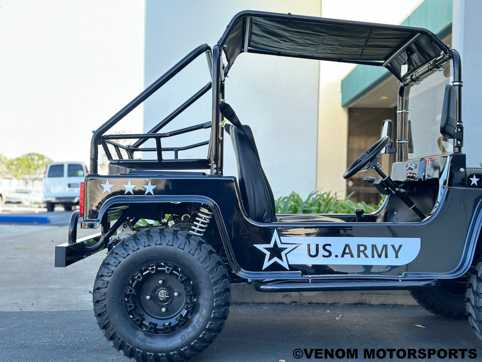 Venom 200cc Mini Jeep | Willys Edition | Full-Size | Automatic