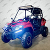 Venom Armored UTV | 2-Seater | 200cc | Automatic + Reverse Red