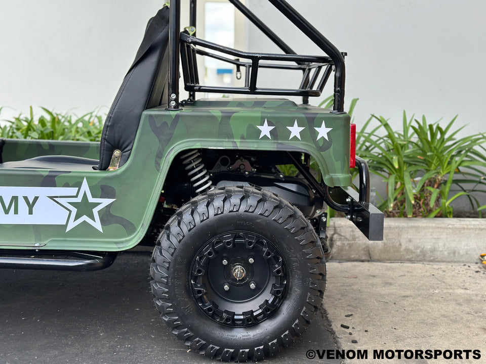 Venom 200cc Mini Jeep | Willys Edition | Full-Size | Automatic