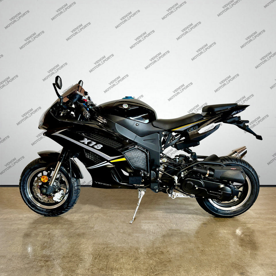 Venom x18 | 50cc Motorcycle | Automatic Transmission