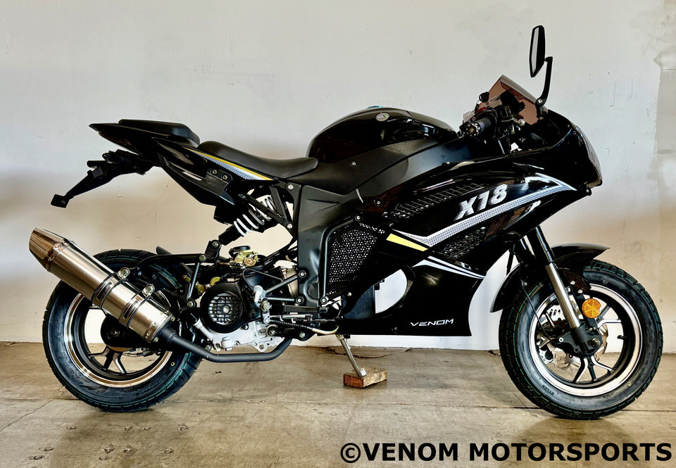 Venom x18 | 50cc Motorcycle | Automatic Transmission