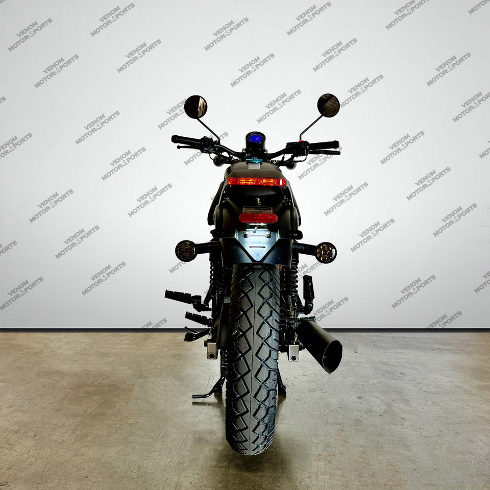 Venom Ghost | 250cc Chopper | 5 Speed | Matte Black