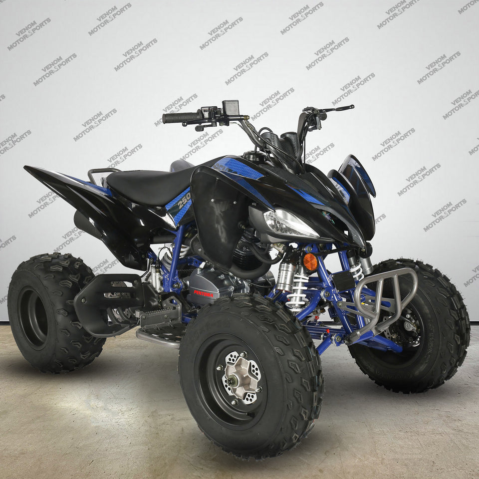 Venom Pentora 250cc | Adult ATV | 4-Speed Manual + Reverse Blue