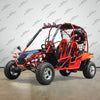 200cc Venom Captain Go-Kart | 4 Seater | Automatic + Reverse Red