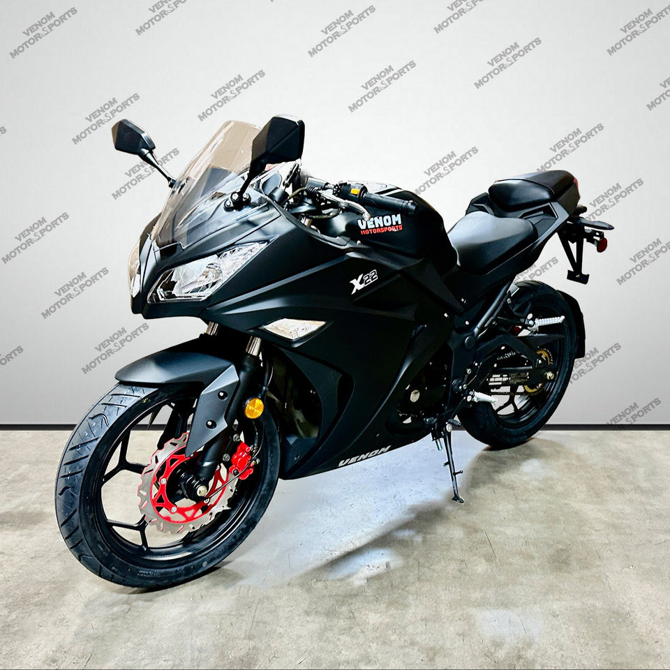 Venom x22 Ninja | 125cc Motorcycle | 4 Speed [PRE-ORDER JULY 31ST 2026]