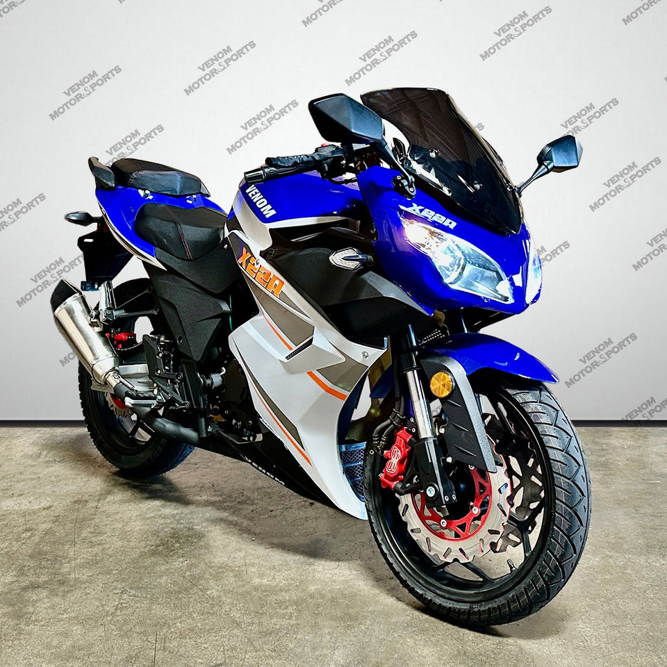 Venom x22R | 250cc Motorcycle | 5 Speed [PRE-ORDER JULY 31ST 2026]