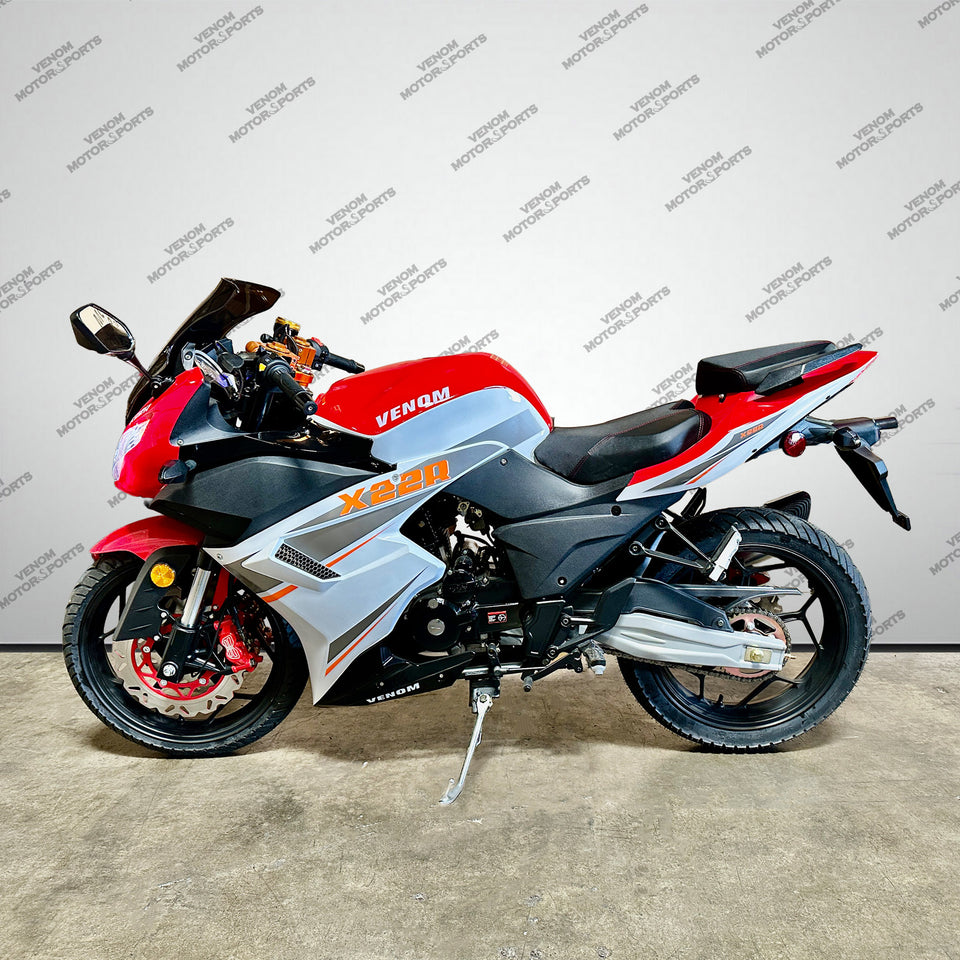 Venom x22R | 250cc Motorcycle | 5 Speed [PRE-ORDER JULY 31ST 2026]
