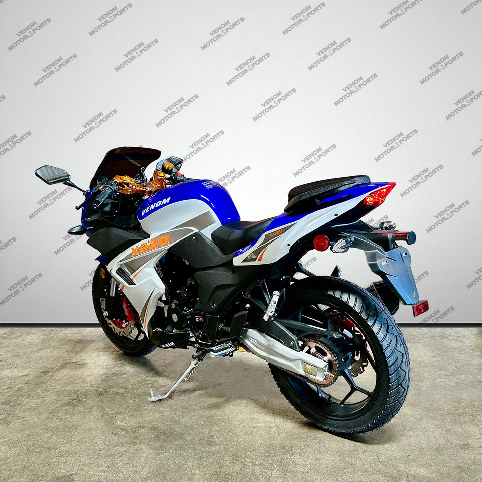 Venom x22R | 250cc Motorcycle | 5 Speed [PRE-ORDER JULY 31ST 2026]