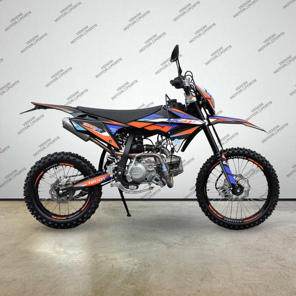 Venom Nicot 190X | 190cc EFI Full-Size Dirt Bike | 4 Speed