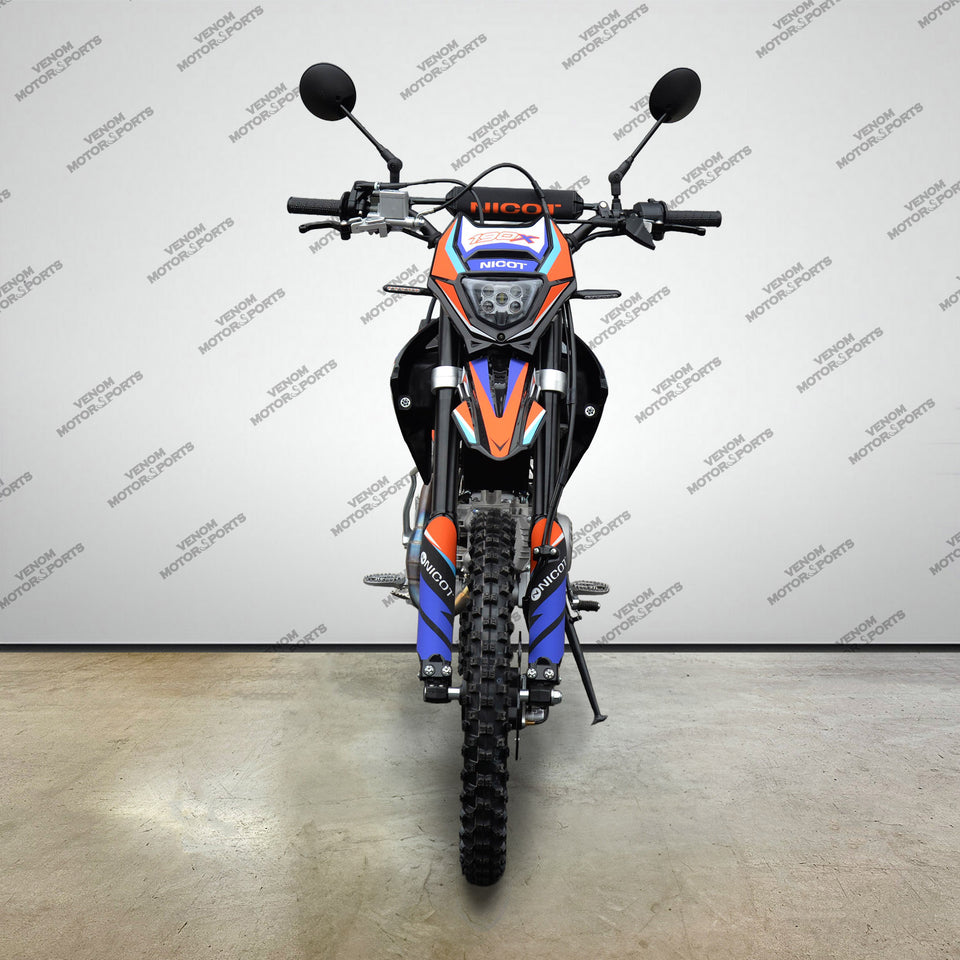 Venom Nicot 190X | 190cc EFI Full-Size Dirt Bike | 4 Speed