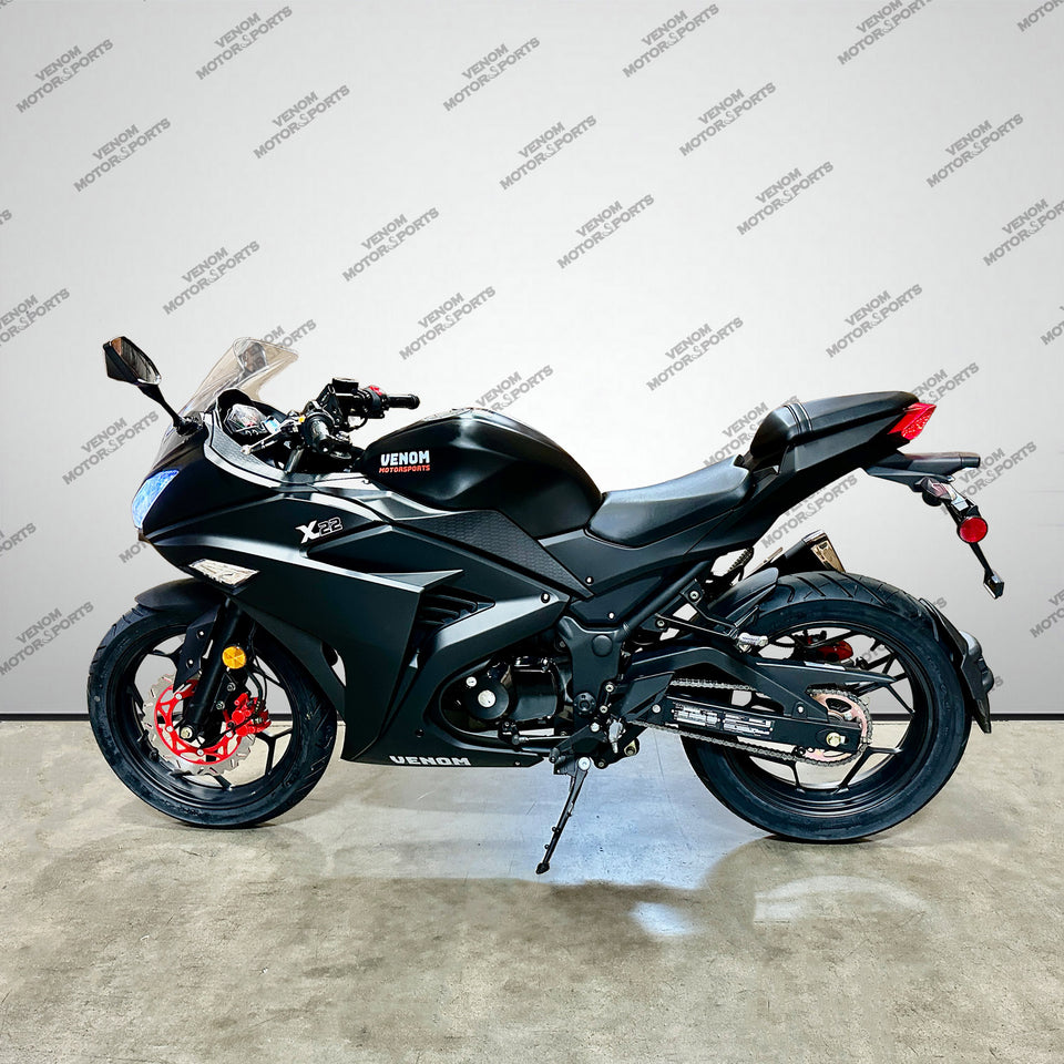 Venom x22 Ninja | 125cc Motorcycle | 4 Speed [PRE-ORDER JULY 31ST 2026]