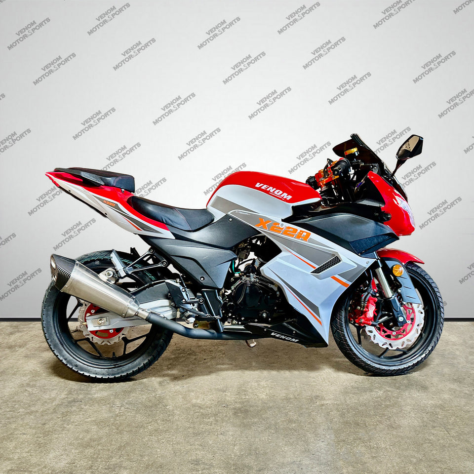 Venom x22R | 250cc Motorcycle | 5 Speed [PRE-ORDER JULY 31ST 2026]