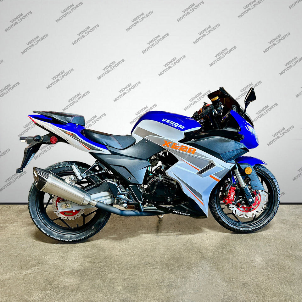 Venom x22R | 250cc Motorcycle | 5 Speed [PRE-ORDER JULY 31ST 2026]