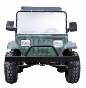 200cc golf cart UTV mini jeep in camo green