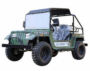 Venom Mini Jeep 200cc Army Green