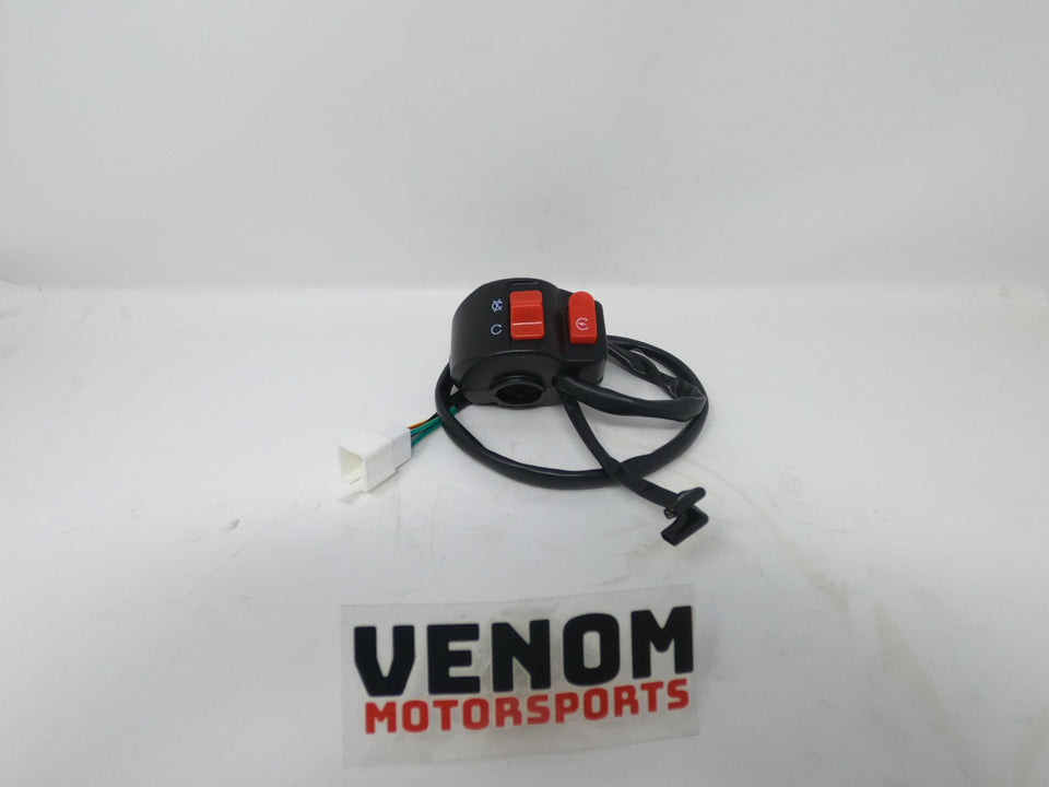 X18 50cc GY6 Motorcycle | Right Combination Switch (10010077)