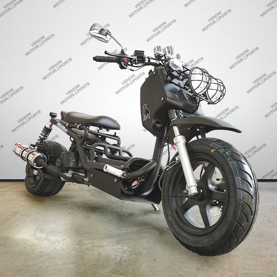 150cc Maddog Scooter | Generation 1 | Automatic Transmission Matte Black