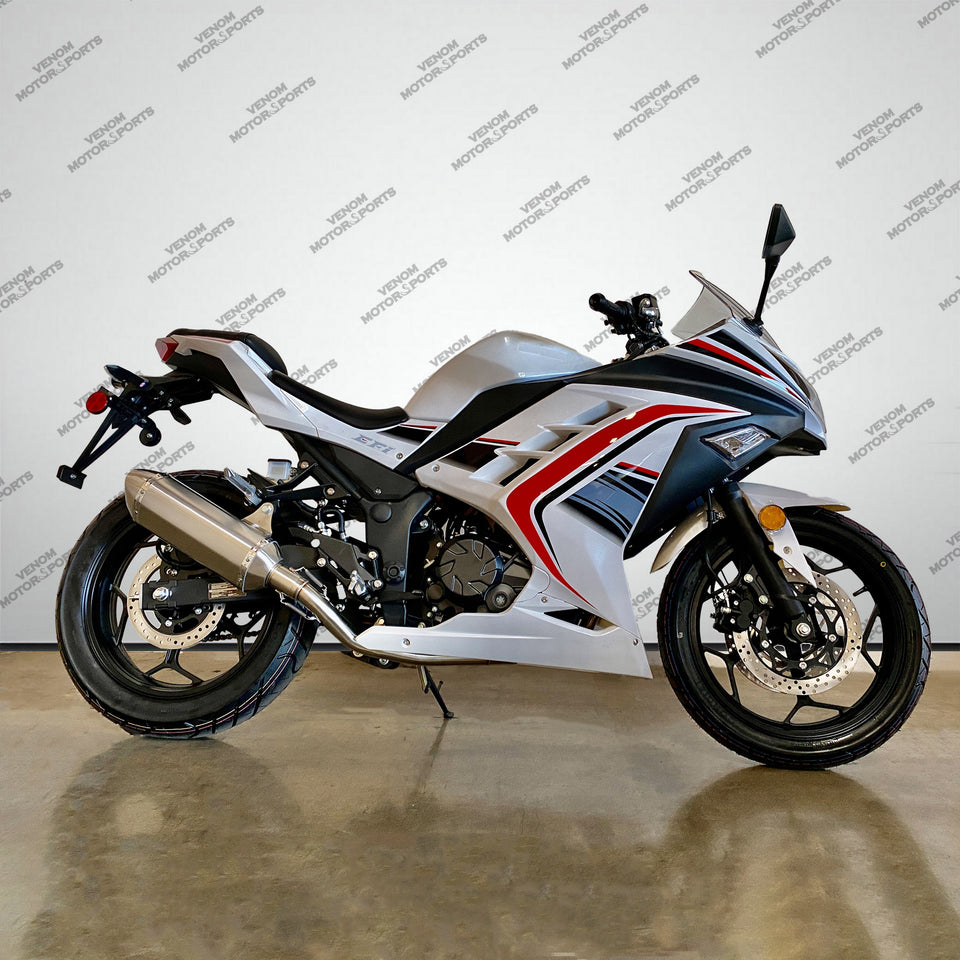 Venom SuperBike | 250cc Sport Bike | Fuel Injected | 6 Speed