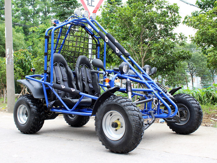 New Custom Built Go-Kart For Sale: Black, 6 1/2 HP, Two Seater