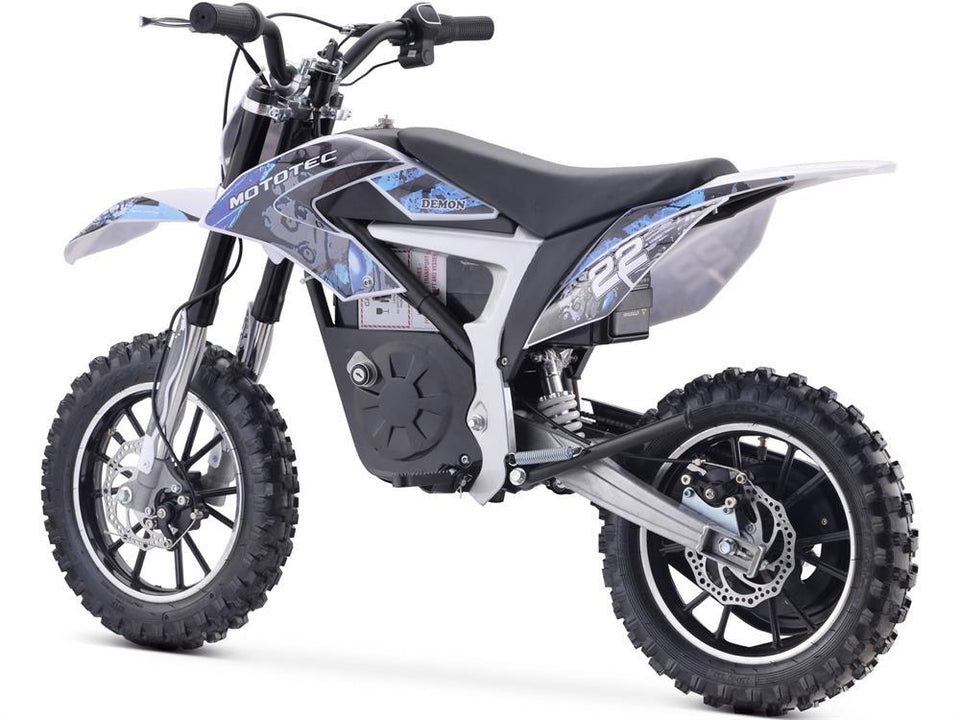 Venom Electric Demon Dirt Bike 500 Watts 36 Volts Lithium